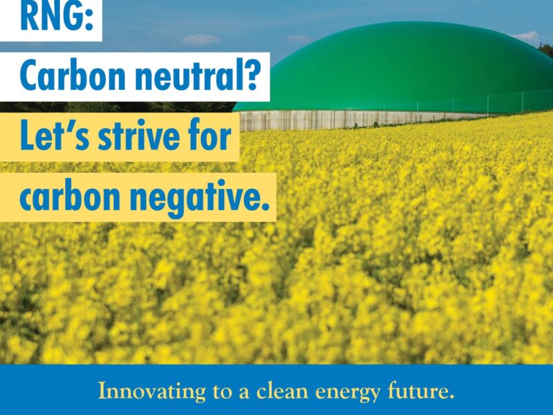 Apr Post 5 - RNG from Biowaste Moves Us Closer to Achieving Carbon-Negative Solutions