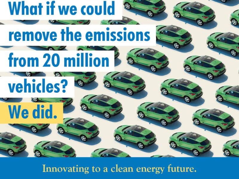 Jan Post 3 – CO2 Reductions Equivalent to 20M Electric Cars